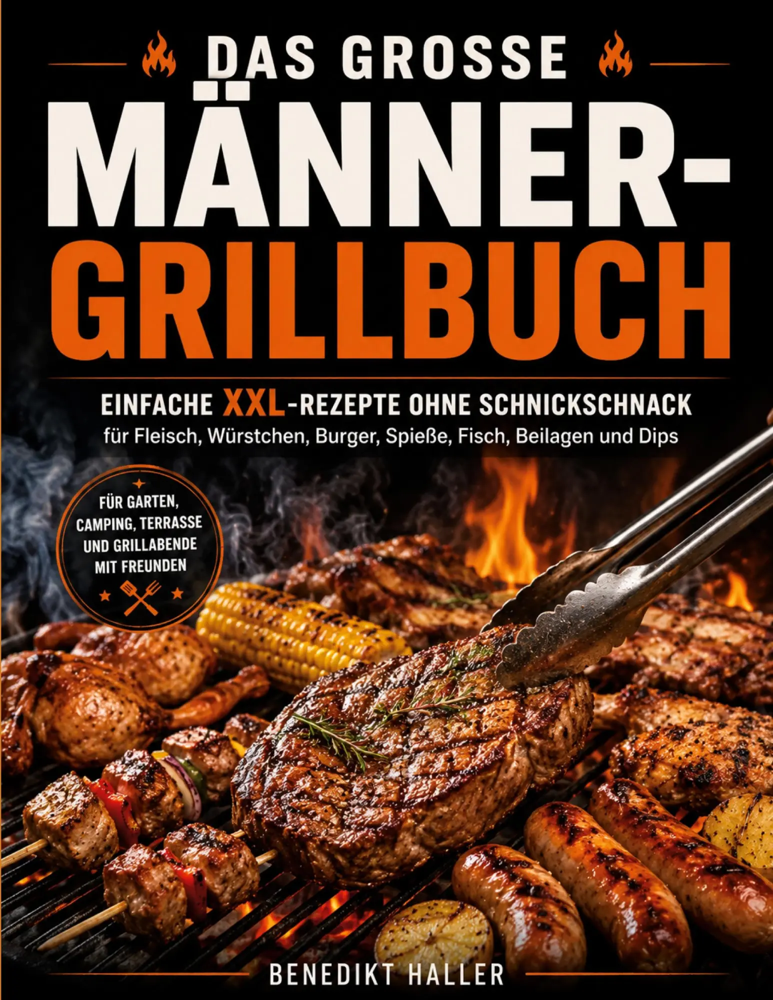 Cover: 9783696398644 | Das große Männer-Grillbuch | Benedikt Haller | Taschenbuch | 152 S.