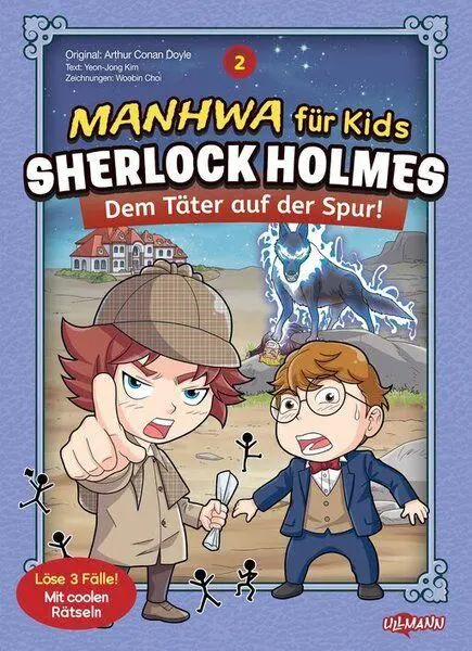 Cover: 9783741528644 | Manhwa für Kids: Sherlock Holmes (Band 2) - Dem Täter auf der Spur