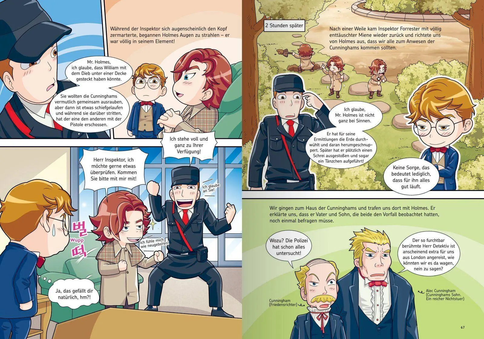 Bild: 9783741528644 | Manhwa für Kids: Sherlock Holmes (Band 2) - Dem Täter auf der Spur