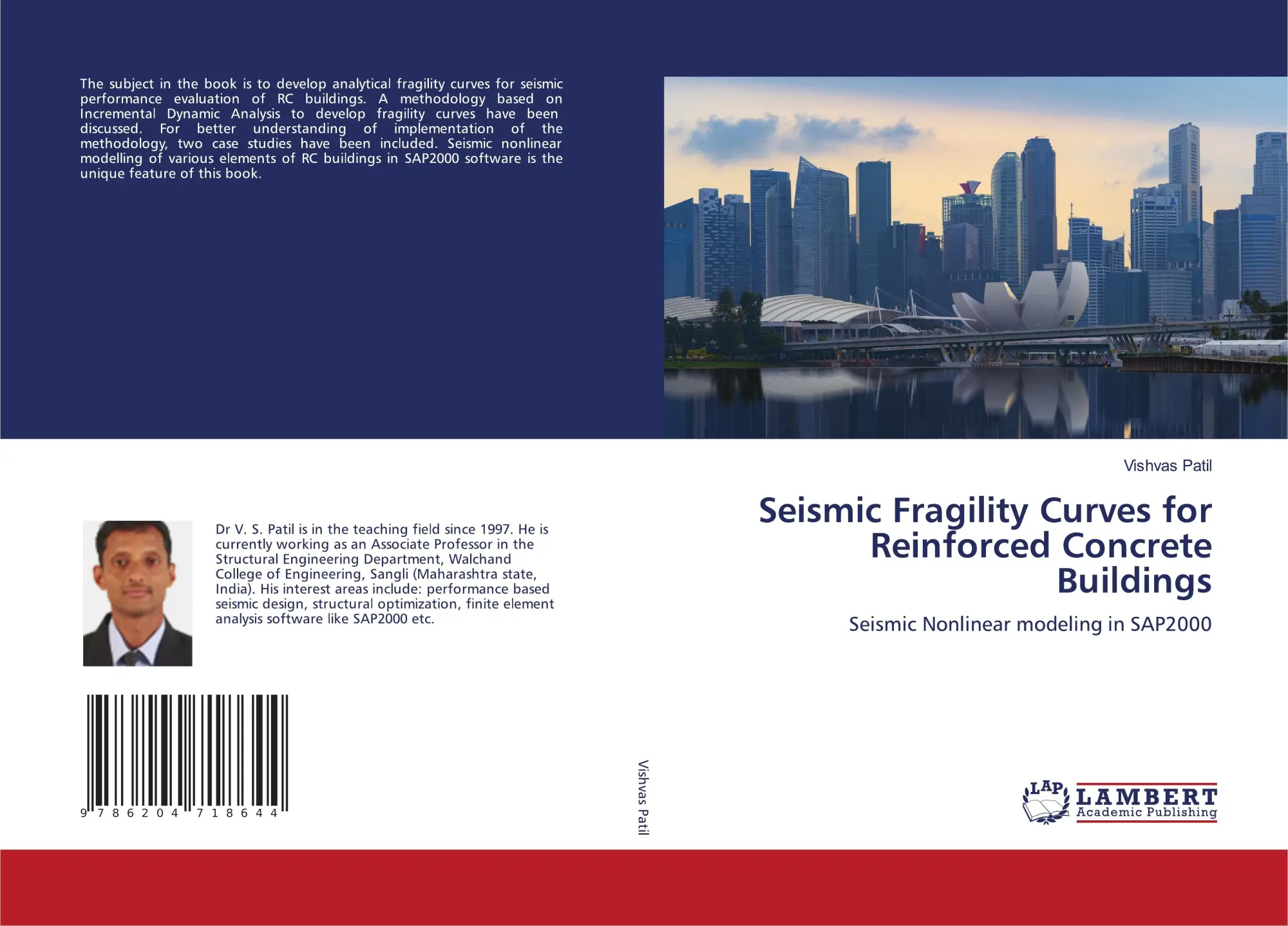 Cover: 9786204718644 | Seismic Fragility Curves for Reinforced Concrete Buildings | Patil