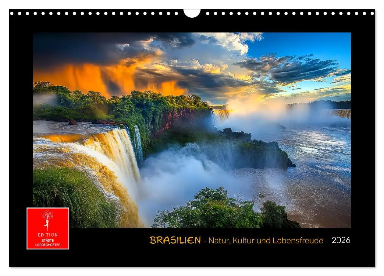Cover: 9783457248744 | Brasilien - Natur, Kultur und Lebensfreude (Wandkalender 2026 DIN...