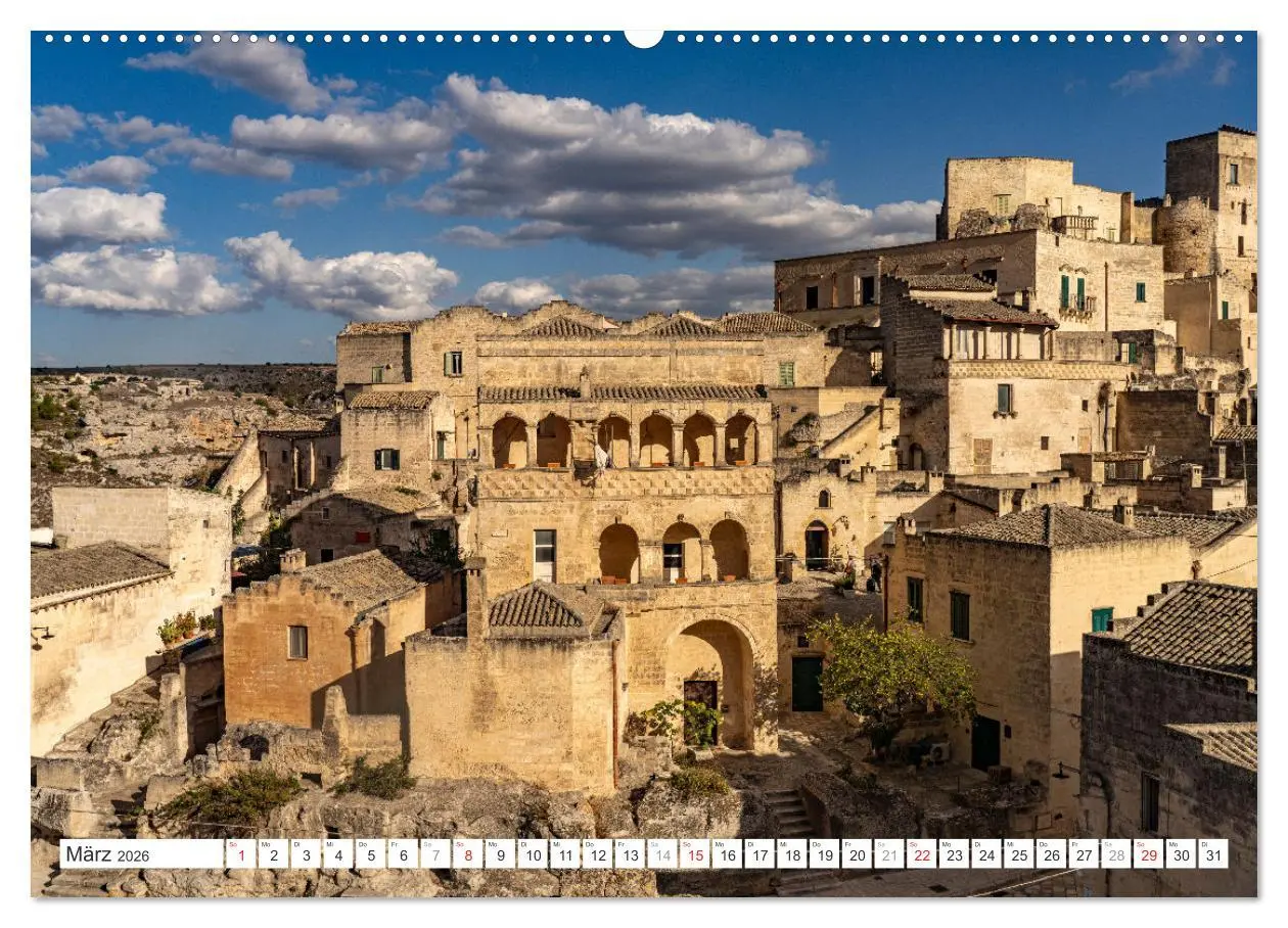 Bild: 9783457318744 | Italiens Welterbe Matera (Wandkalender 2026 DIN A2 quer), CALVENDO...