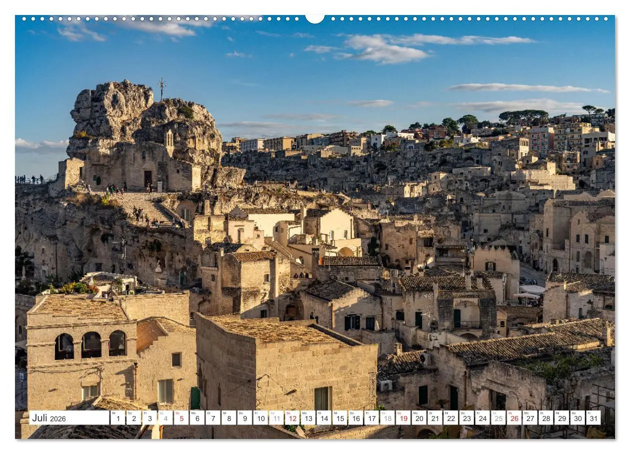 Bild: 9783457318744 | Italiens Welterbe Matera (Wandkalender 2026 DIN A2 quer), CALVENDO...