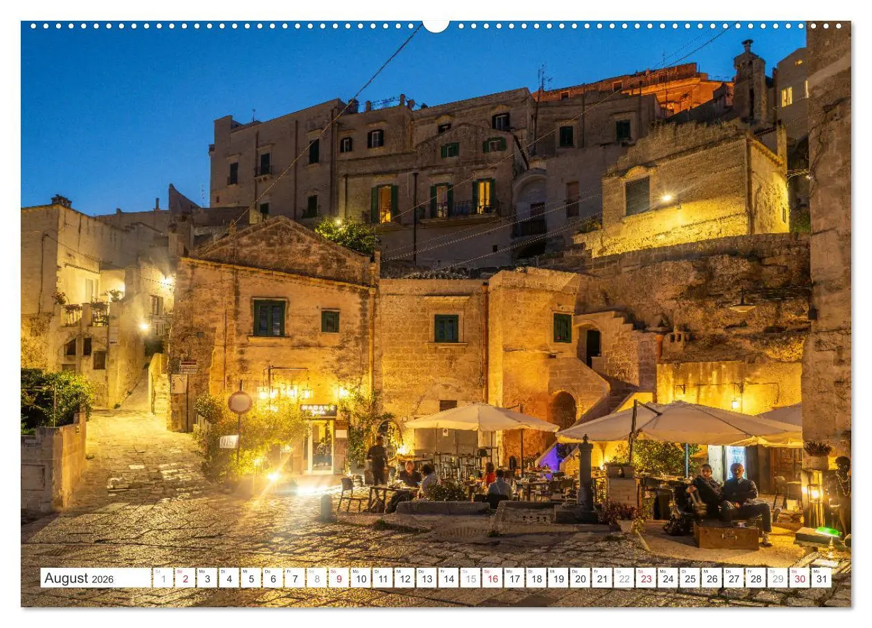 Bild: 9783457318744 | Italiens Welterbe Matera (Wandkalender 2026 DIN A2 quer), CALVENDO...