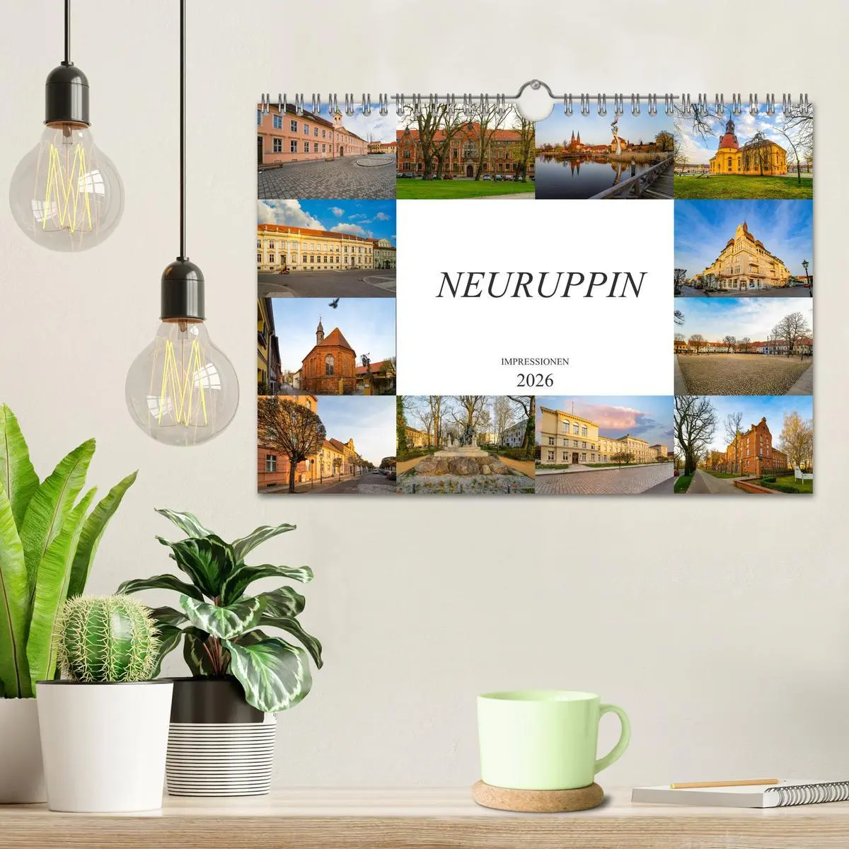 Bild: 9783457798744 | Neuruppin Impressionen (Wandkalender 2026 DIN A4 quer), CALVENDO...