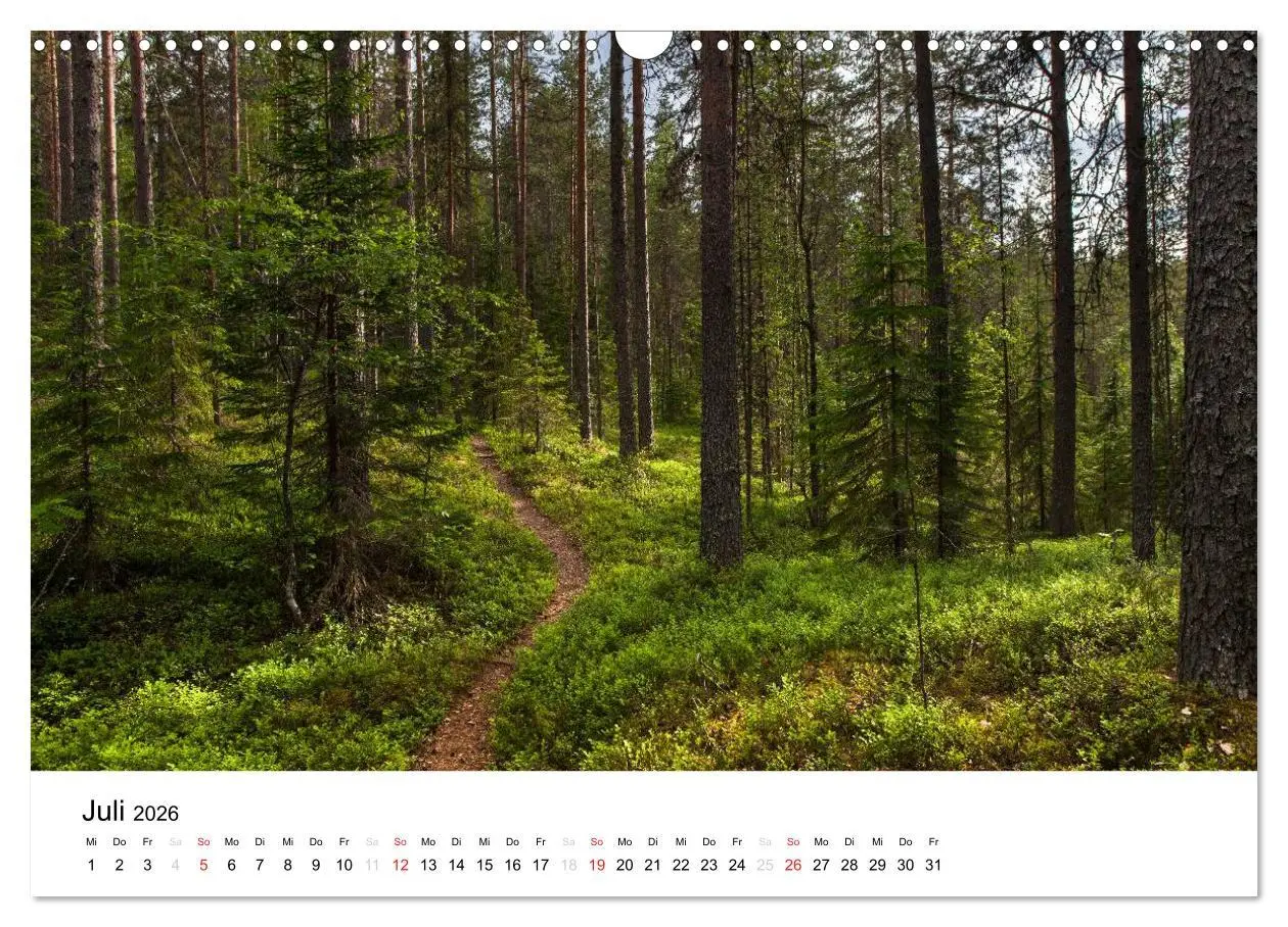 Bild: 9783516028744 | Finnland: Land der 1000 Seen (Wandkalender 2026 DIN A3 quer),...
