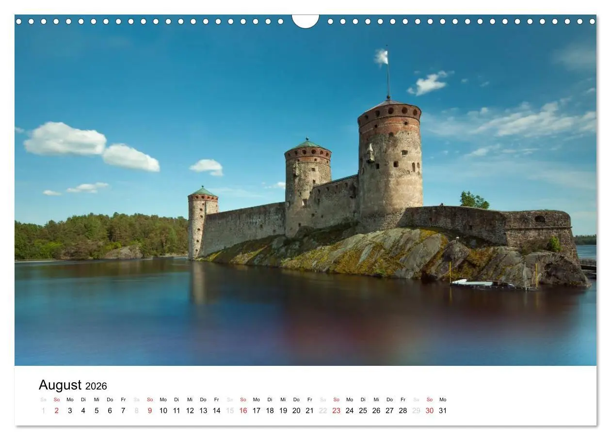 Bild: 9783516028744 | Finnland: Land der 1000 Seen (Wandkalender 2026 DIN A3 quer),...