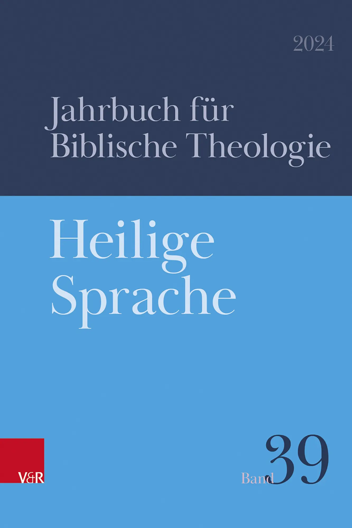 Cover: 9783525558744 | Heilige Sprache | Gabrielle Oberhänsli-Widmer (u. a.) | Buch | 406 S.