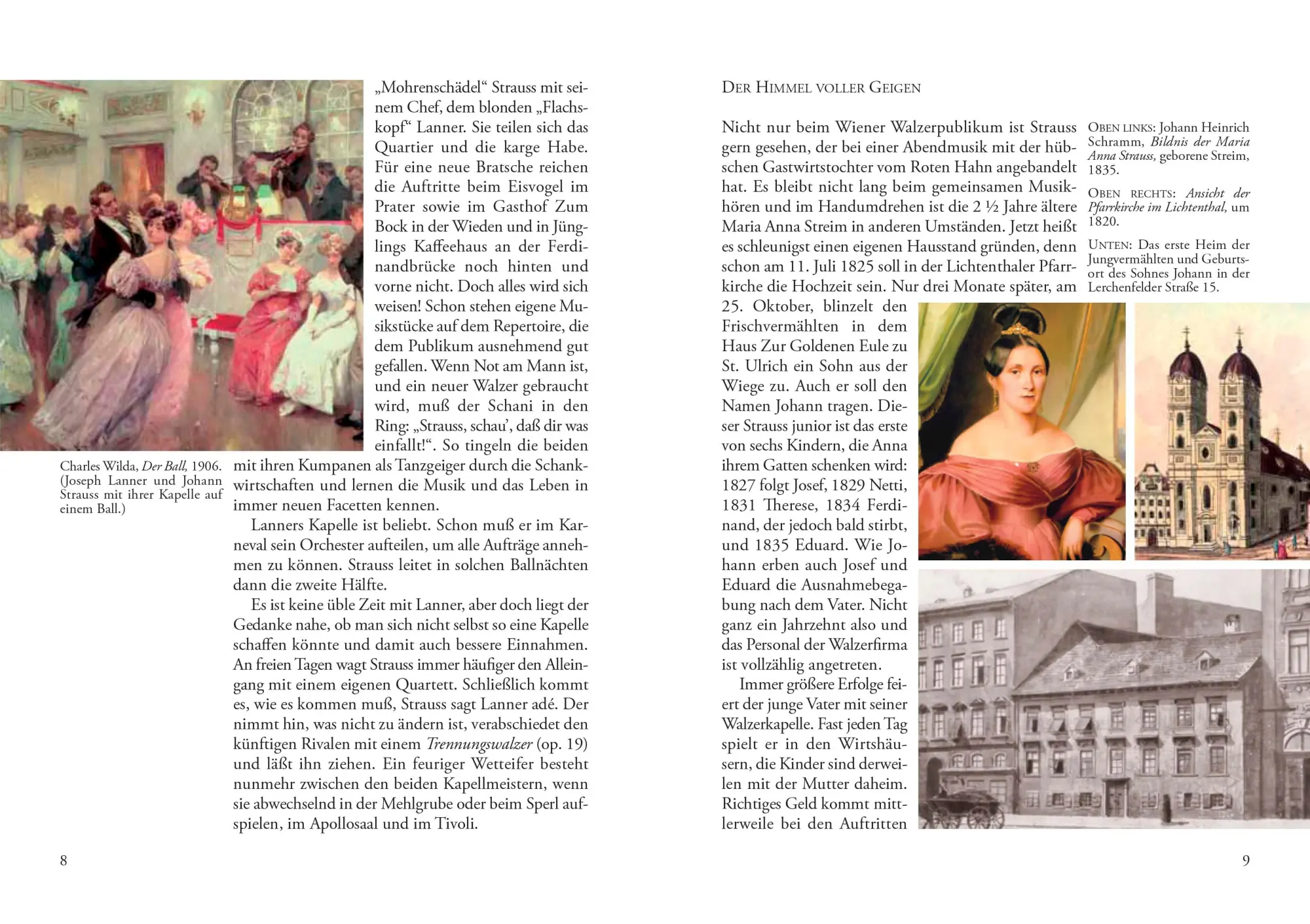 Bild: 9783899198744 | Johann Strauss | Vater und Sohn in Wort und Bild | Juliana Weitlaner
