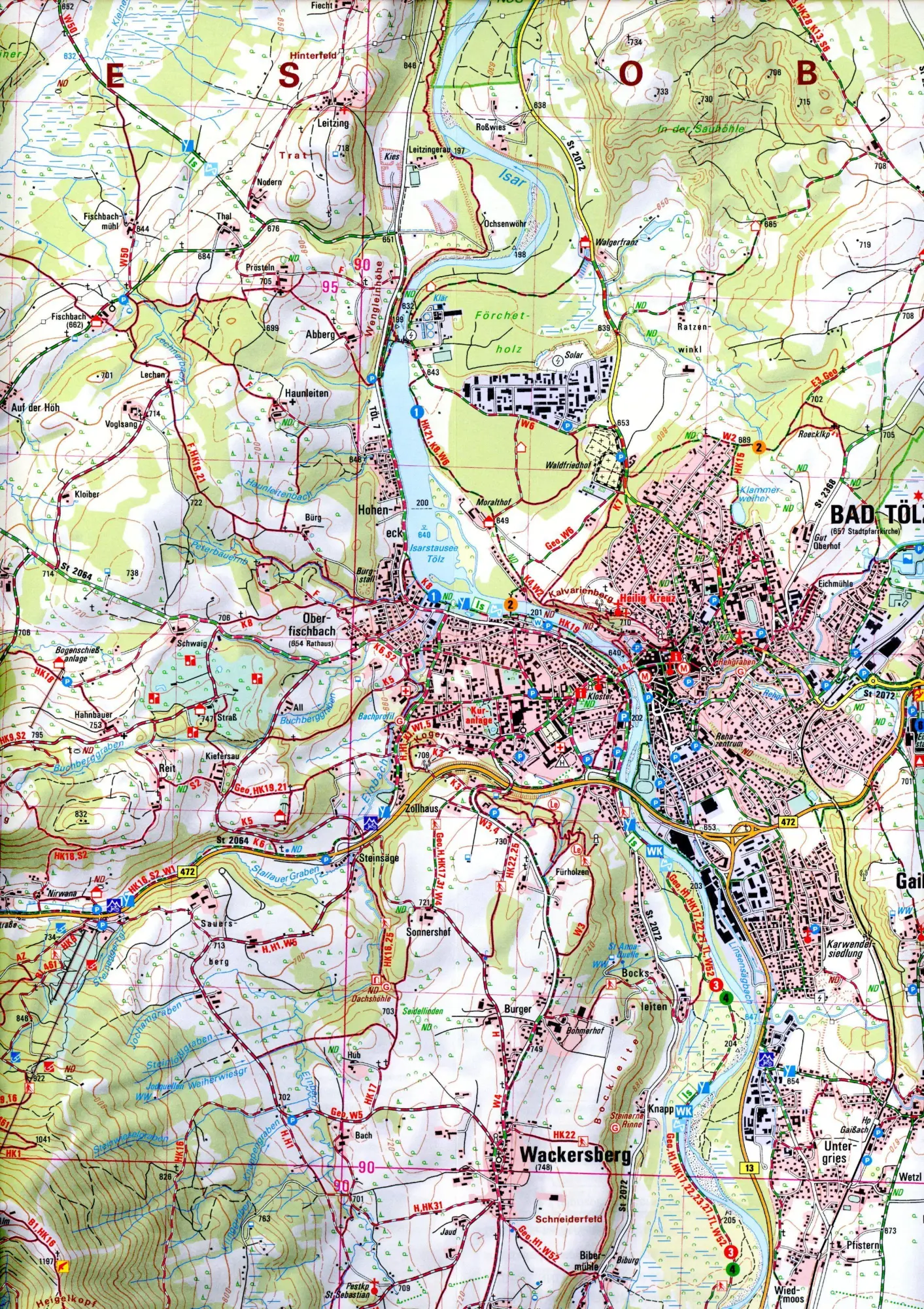 Bild: 9783899338744 | Bad Tölz 1:25 000 | Digitalisierung | (Land-)Karte | Deutsch | 2022