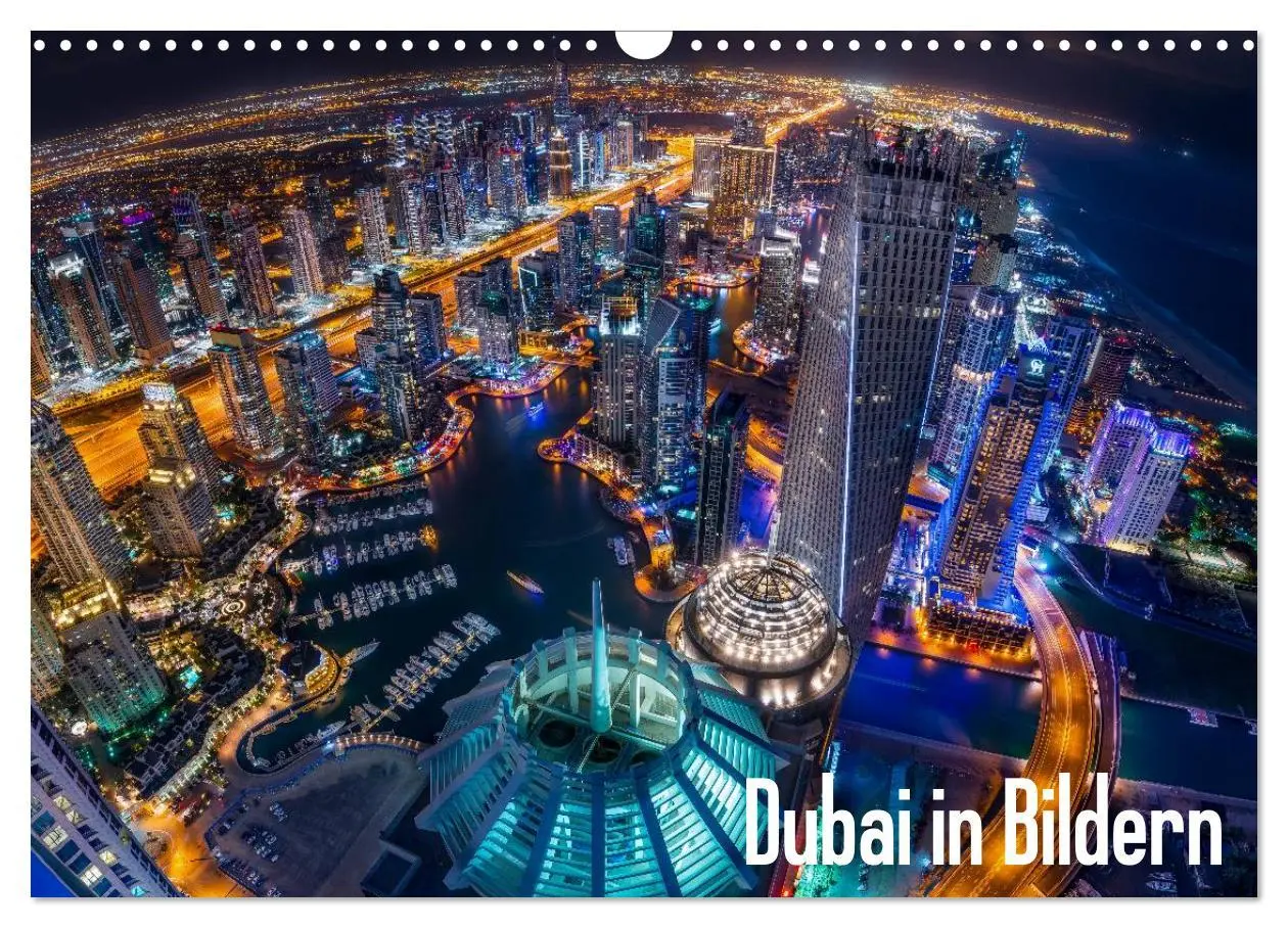 Cover: 9783516018844 | Dubai in Bildern (Wandkalender 2026 DIN A3 quer), CALVENDO...