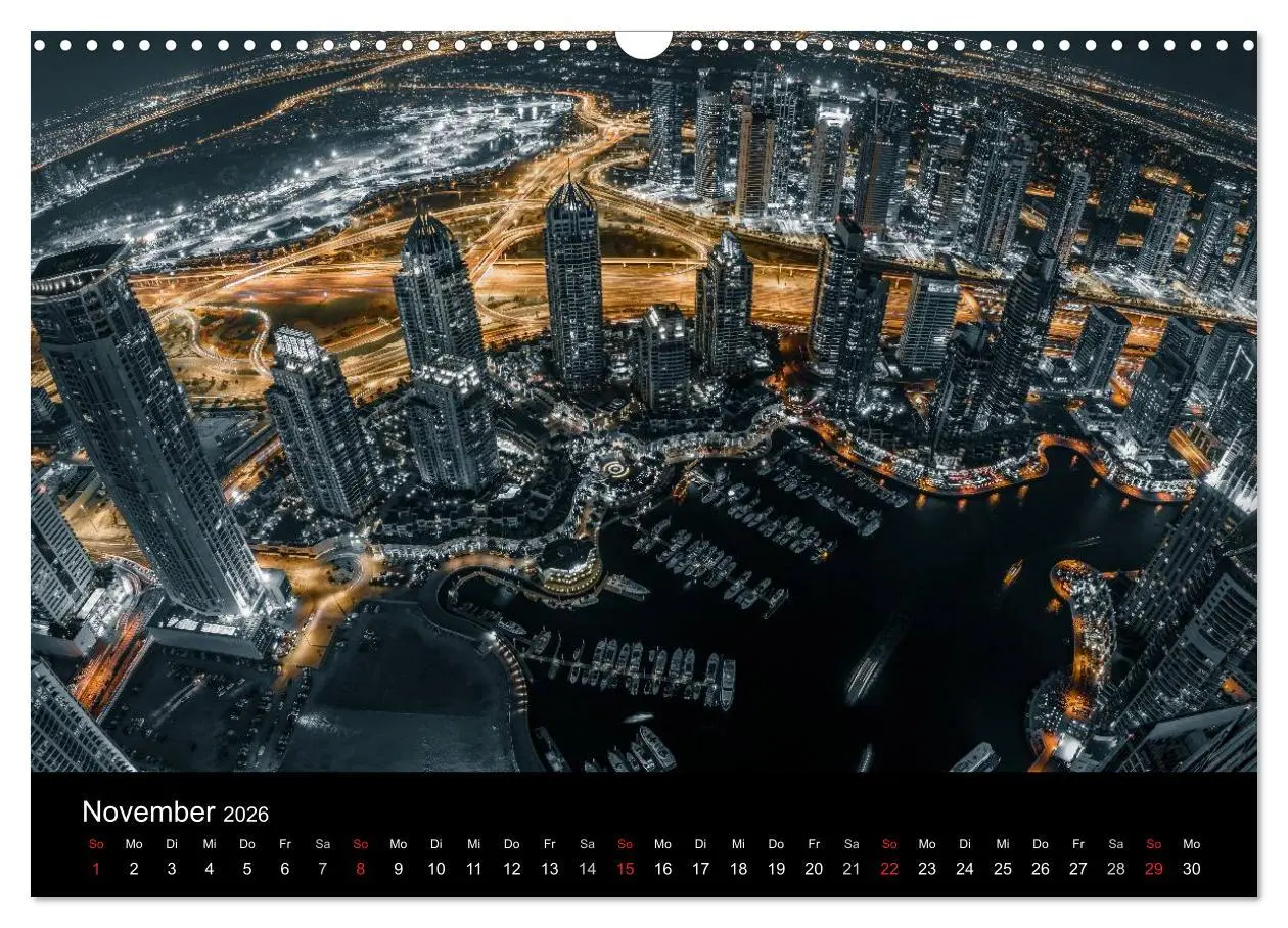 Bild: 9783516018844 | Dubai in Bildern (Wandkalender 2026 DIN A3 quer), CALVENDO...