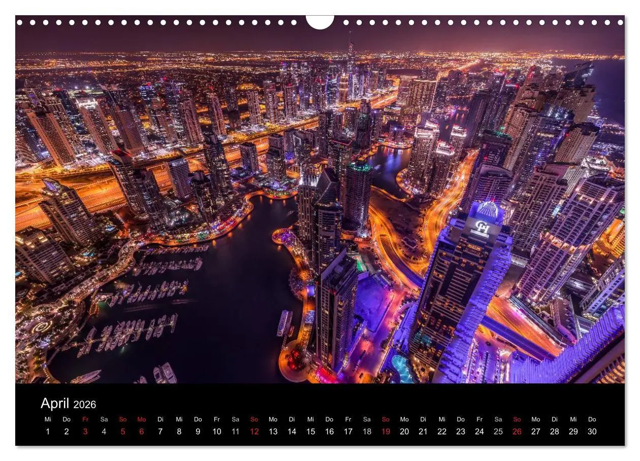 Bild: 9783516018844 | Dubai in Bildern (Wandkalender 2026 DIN A3 quer), CALVENDO...