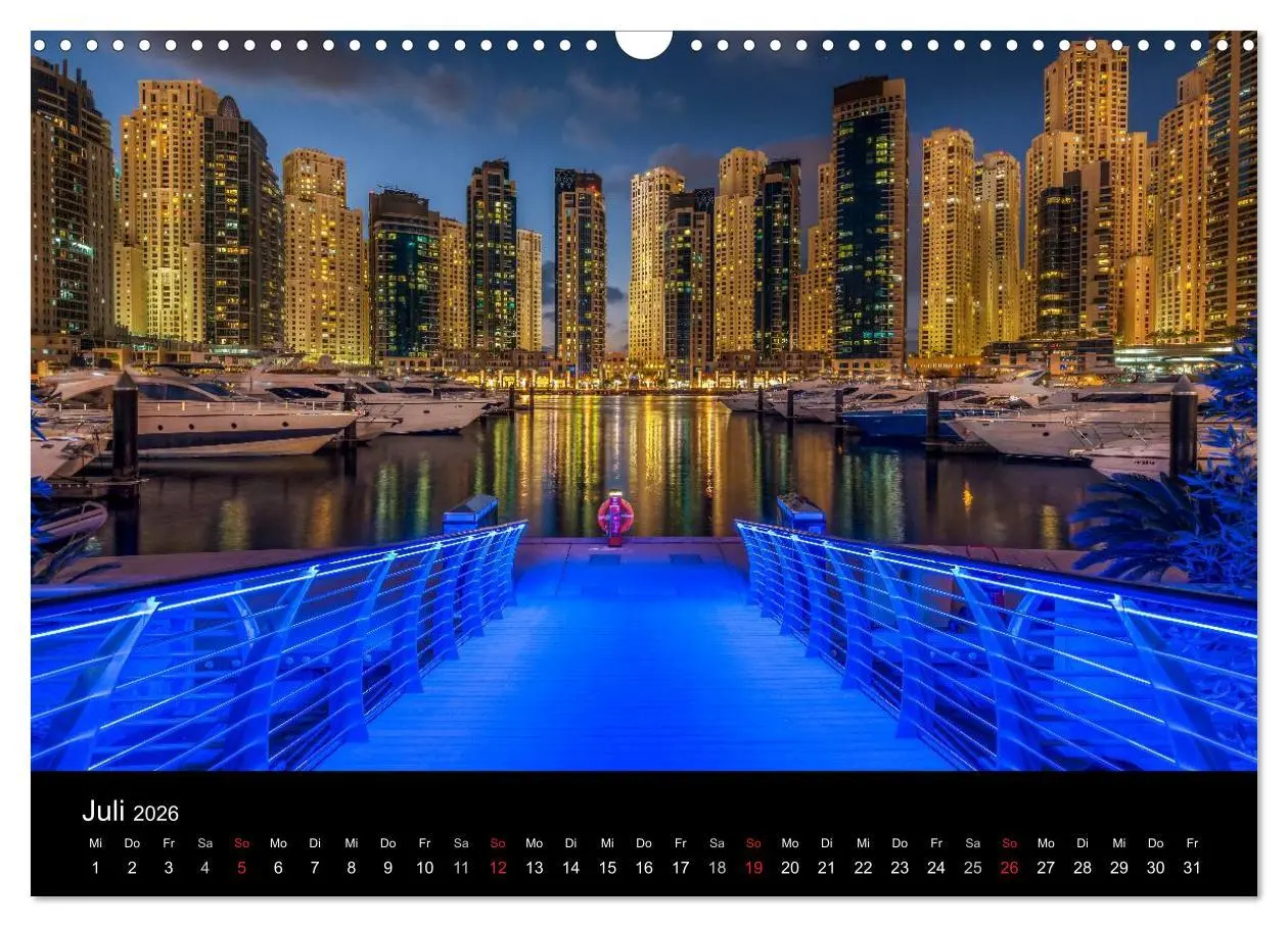 Bild: 9783516018844 | Dubai in Bildern (Wandkalender 2026 DIN A3 quer), CALVENDO...