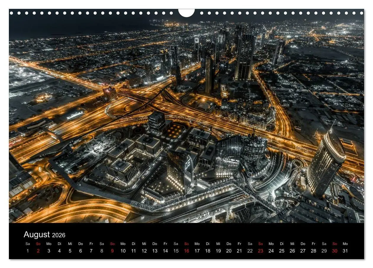 Bild: 9783516018844 | Dubai in Bildern (Wandkalender 2026 DIN A3 quer), CALVENDO...