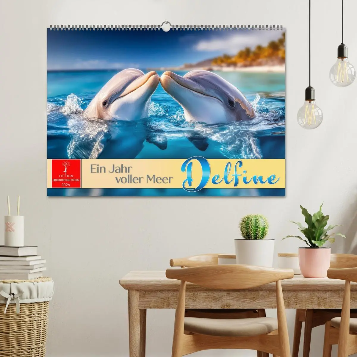 Bild: 9783516638844 | Delfine - ein Jahr voller Meer (Wandkalender 2026 DIN A2 quer),...