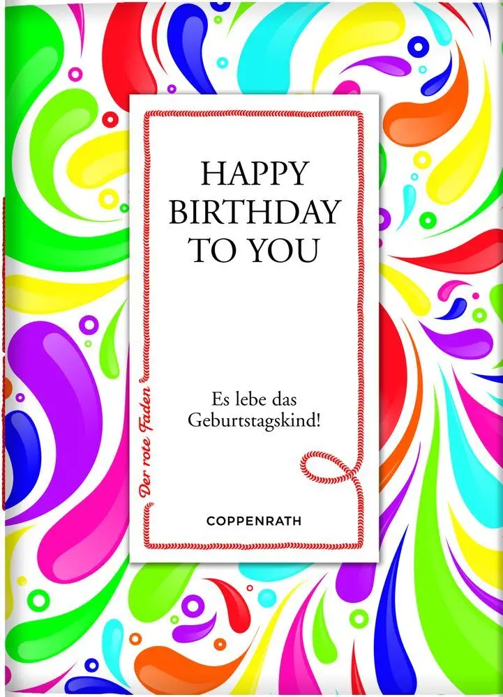 Bild: 9783649608844 | Der rote Faden No.46: Happy Birthday to you | Nina Sträter | Buch