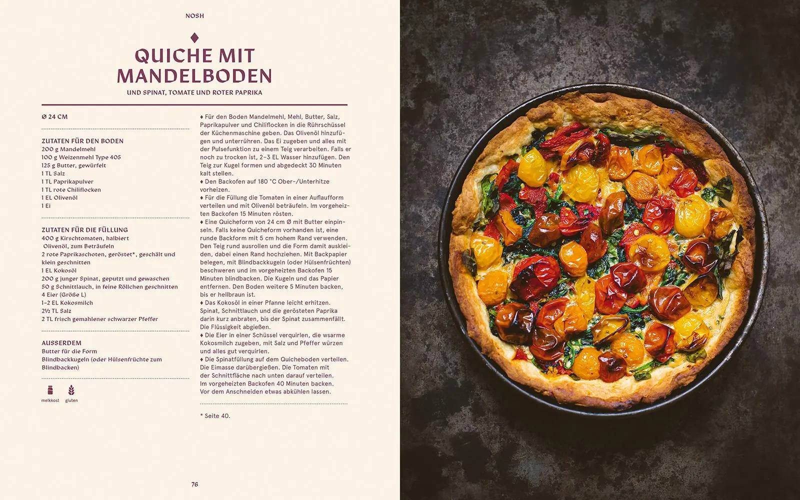 Bild: 9783957288844 | Nosh | Meine vegetarische jüdische Küche | Esther Erwteman | Buch