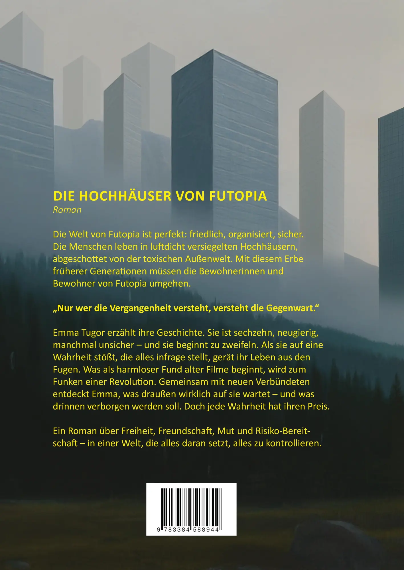 Rückseite: 9783384588944 | Die Hochhäuser von Futopia | Alex Wittner | Buch | 372 S. | Deutsch
