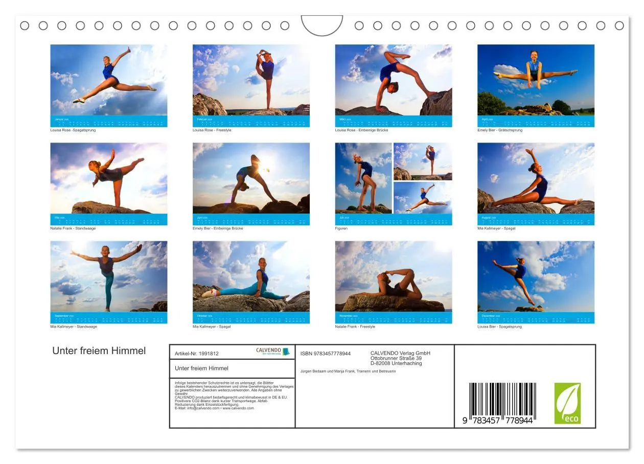 Bild: 9783457778944 | Unter freiem Himmel (Wandkalender 2026 DIN A4 quer), CALVENDO...