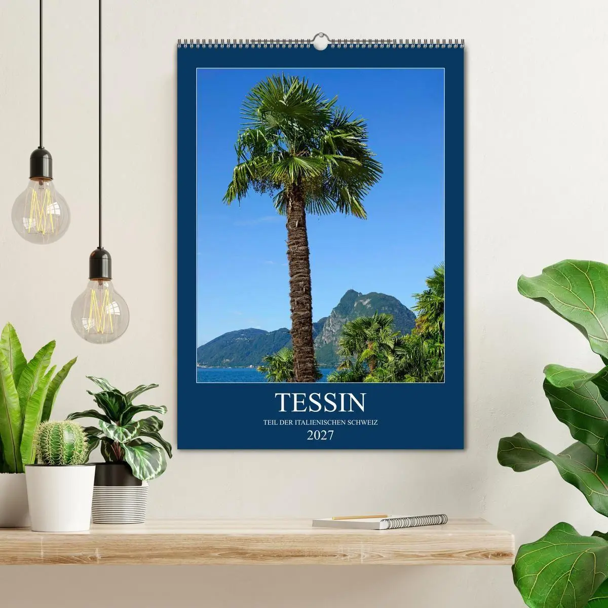 Bild: 9783569718944 | Tessin (Wandkalender 2027 DIN A2 hoch), CALVENDO Monatskalender | 2027