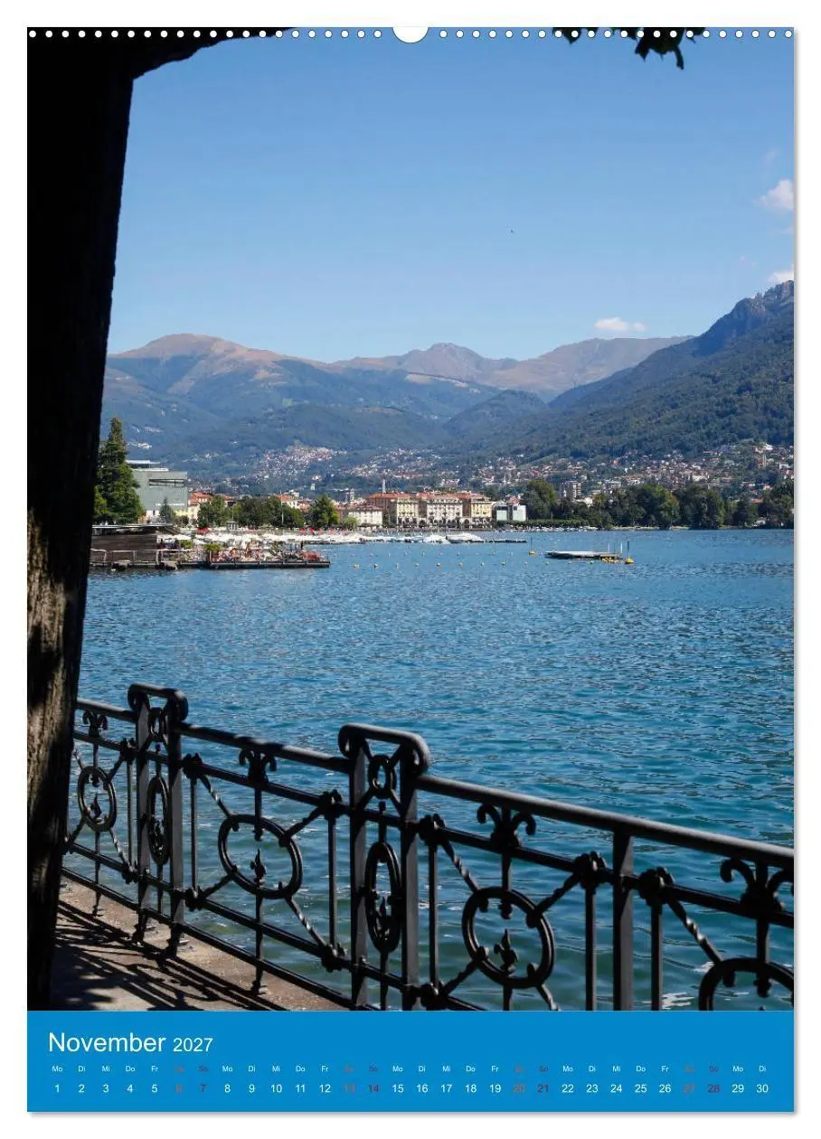 Bild: 9783569718944 | Tessin (Wandkalender 2027 DIN A2 hoch), CALVENDO Monatskalender | 2027