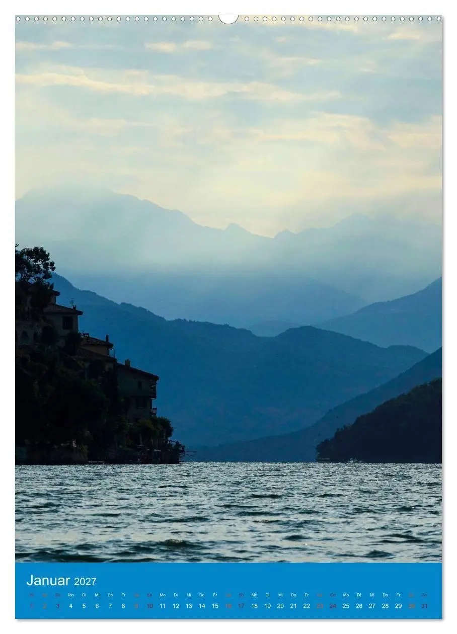 Bild: 9783569718944 | Tessin (Wandkalender 2027 DIN A2 hoch), CALVENDO Monatskalender | 2027