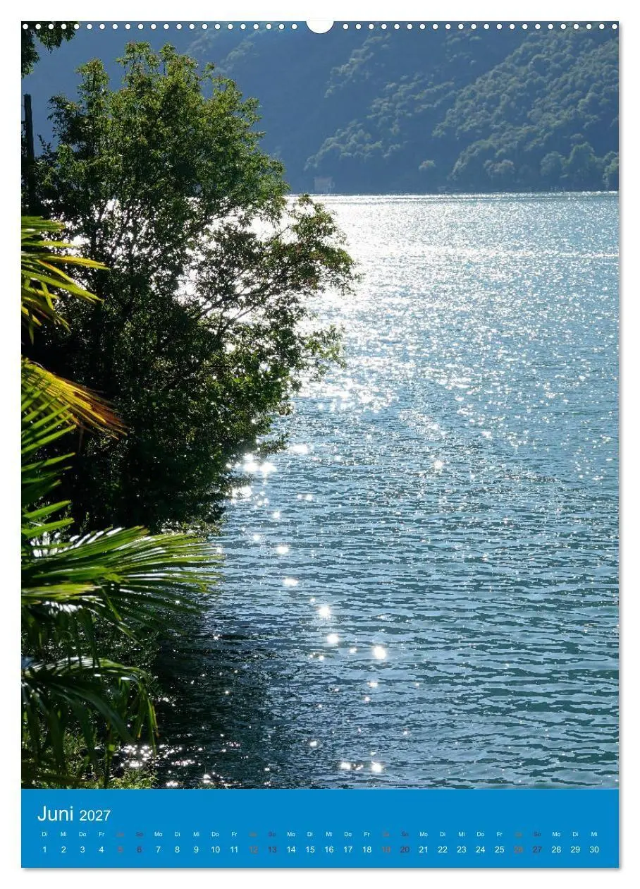 Bild: 9783569718944 | Tessin (Wandkalender 2027 DIN A2 hoch), CALVENDO Monatskalender | 2027