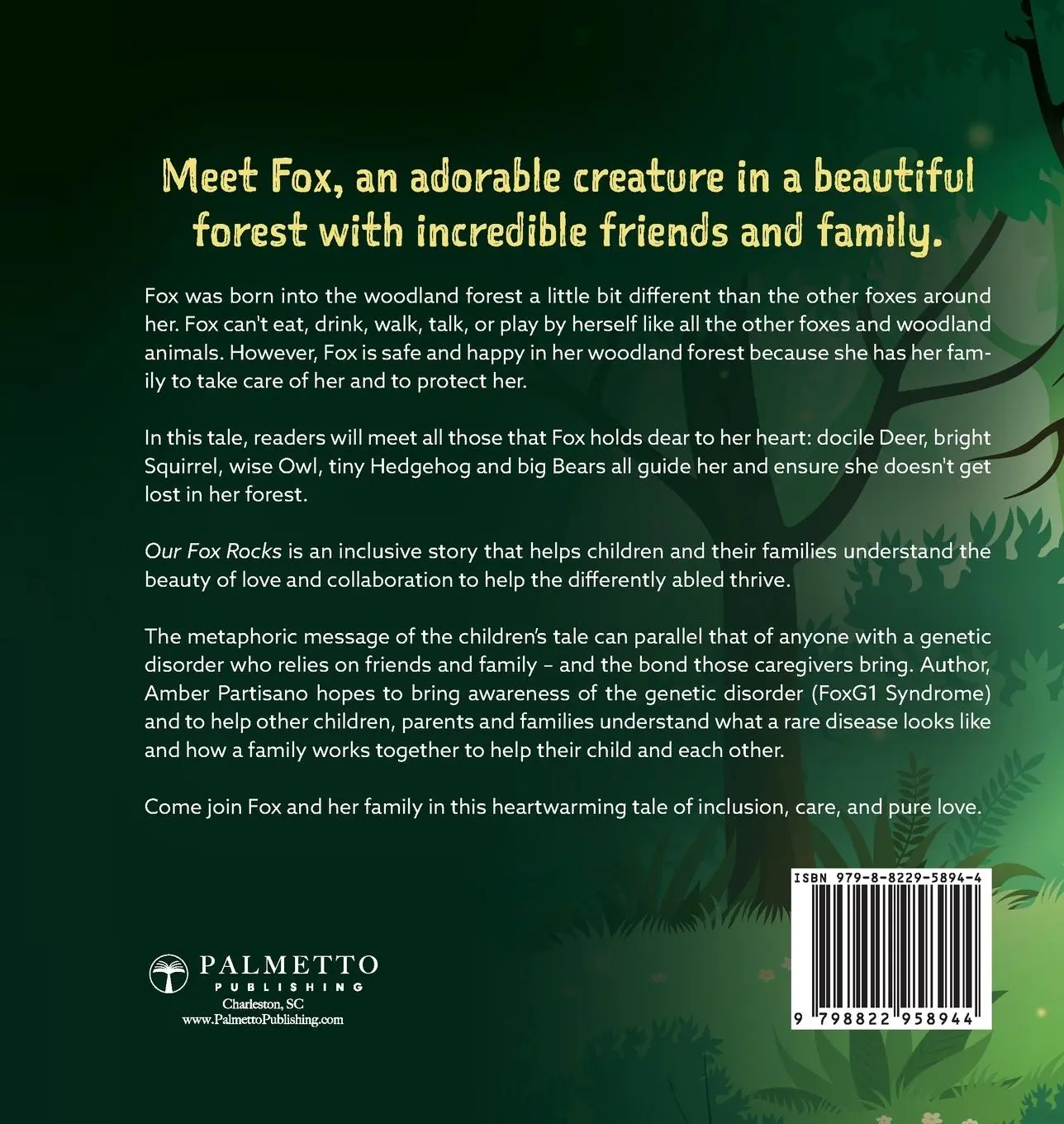 Rückseite: 9798822958944 | Our Fox Rocks | Amber Partisano | Buch | Englisch | 2025