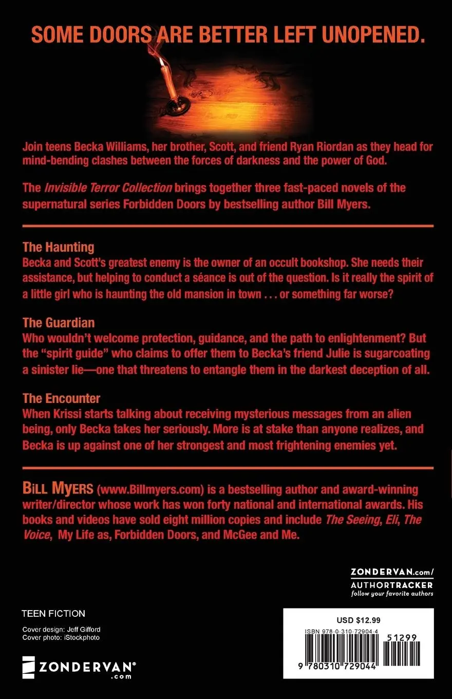 Rückseite: 9780310729044 | Invisible Terror Collection | Bill Myers | Taschenbuch | Englisch