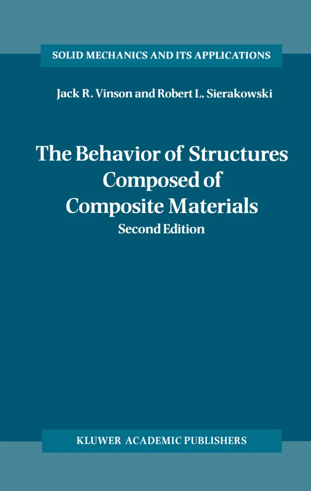 Cover: 9781402009044 | The Behavior of Structures Composed of Composite Materials | Buch