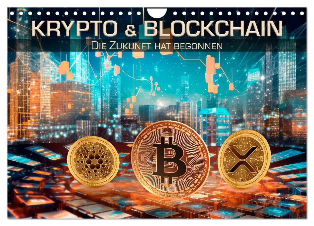 Cover: 9783457359044 | Krypto und Blockchain (Wandkalender 2026 DIN A4 quer), CALVENDO...