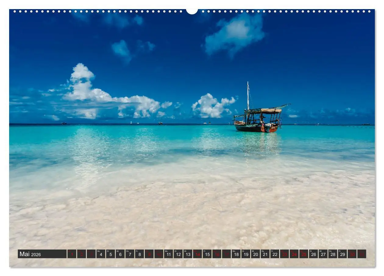 Bild: 9783457739044 | Inselparadies Sansibar (hochwertiger Premium Wandkalender 2026 DIN...