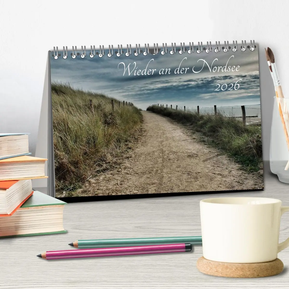 Bild: 9783457979044 | Wieder an der Nordsee (Tischkalender 2026 DIN A5 quer), CALVENDO...