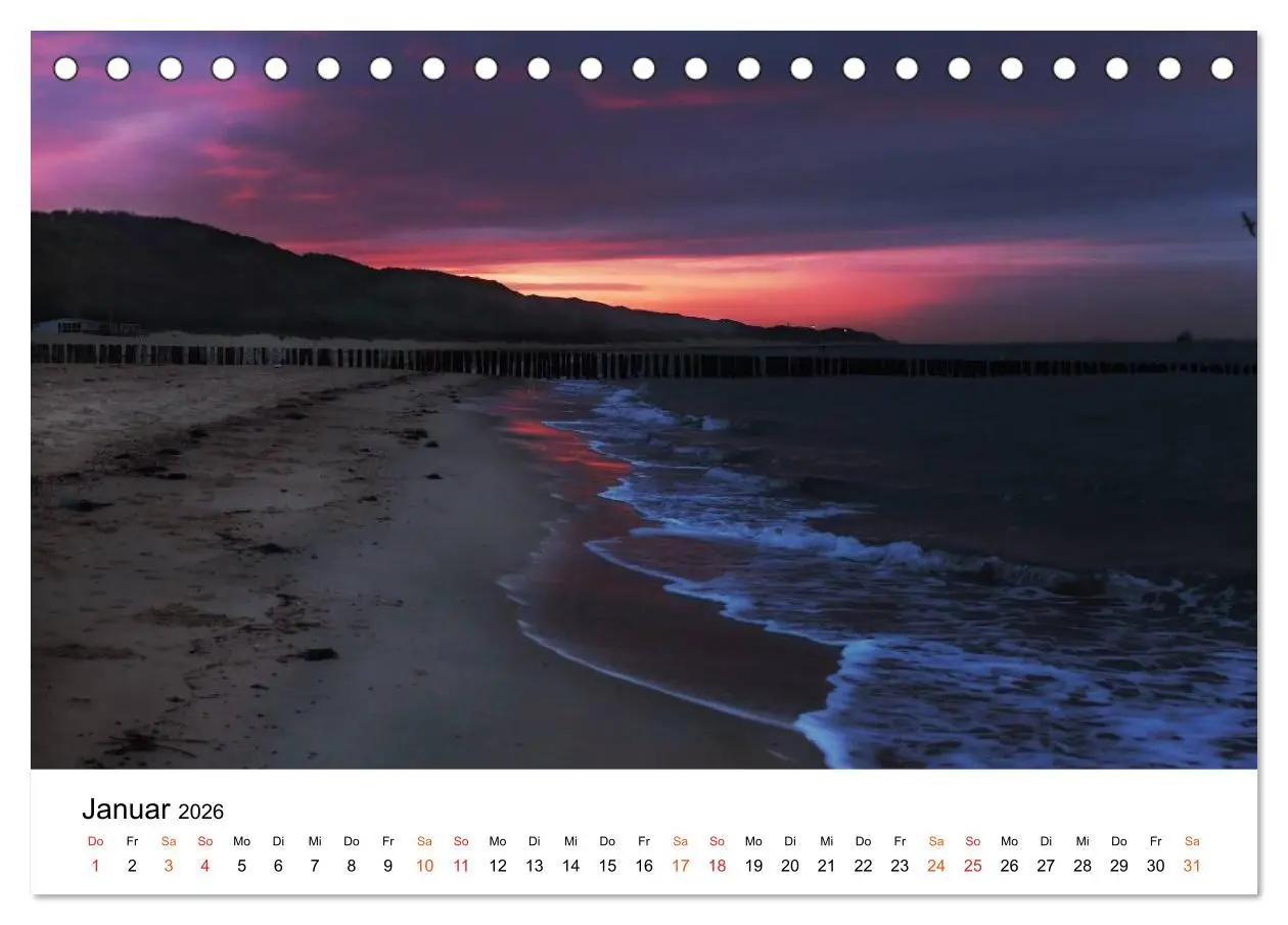 Bild: 9783457979044 | Wieder an der Nordsee (Tischkalender 2026 DIN A5 quer), CALVENDO...