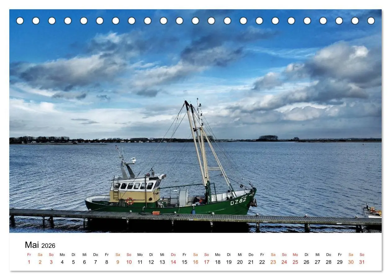 Bild: 9783457979044 | Wieder an der Nordsee (Tischkalender 2026 DIN A5 quer), CALVENDO...