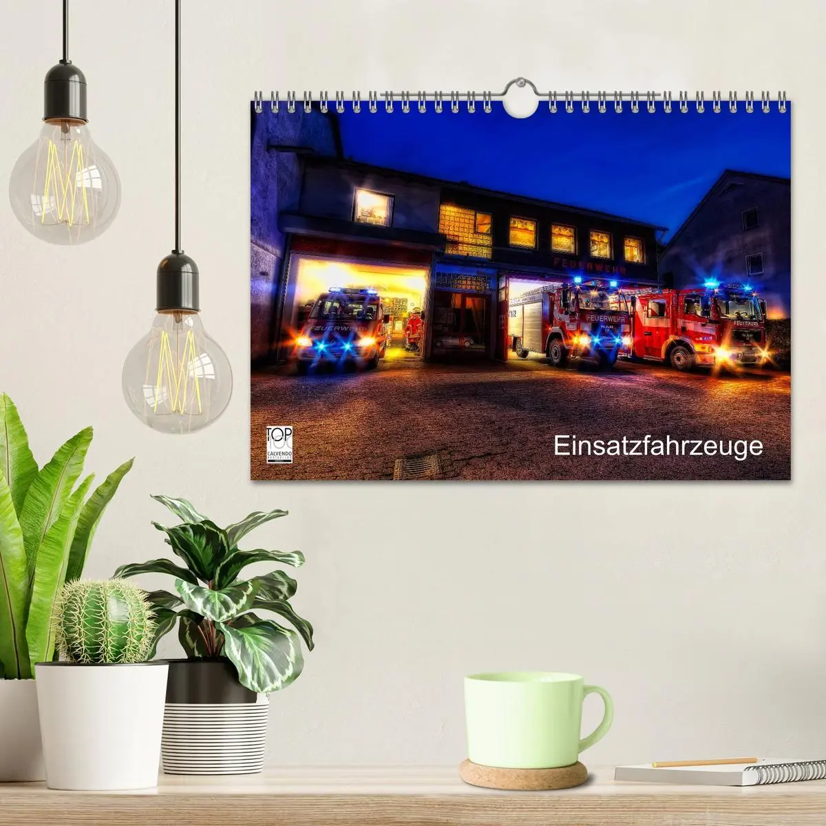 Bild: 9783516209044 | Einsatzfahrzeuge (Wandkalender 2026 DIN A4 quer), CALVENDO...