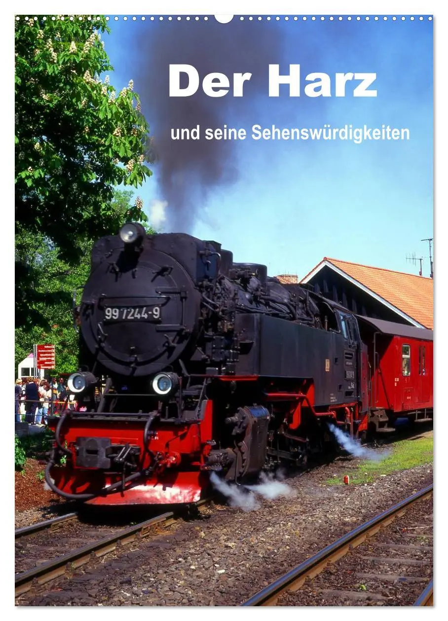 Cover: 9783516449044 | Der Harz und seine Sehenswürdigkeiten (Wandkalender 2026 DIN A2...