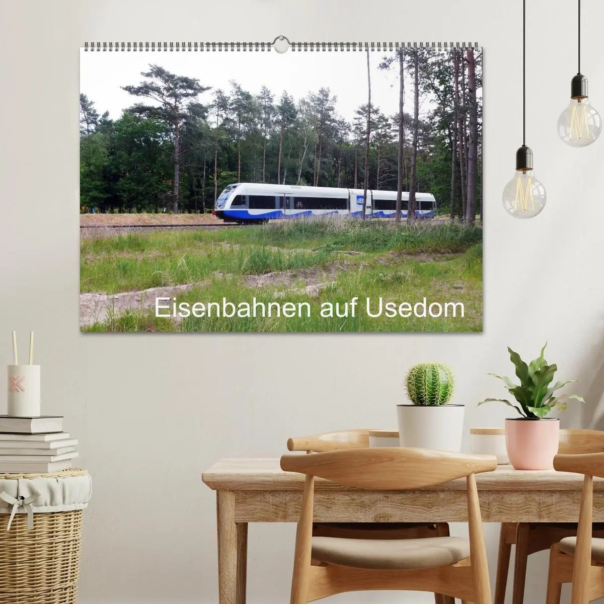 Bild: 9783569919044 | Eisenbahnen auf Usedom (Wandkalender 2027 DIN A2 quer), CALVENDO...