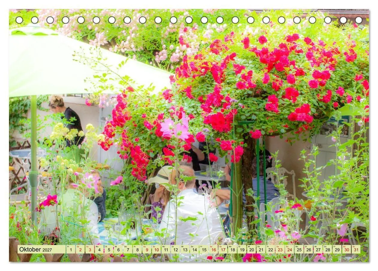 Bild: 9783594359044 | Claude Monet - Sein Garten in sanftem Licht (Tischkalender 2027 DIN...