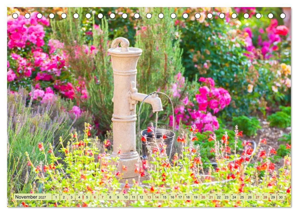 Bild: 9783594359044 | Claude Monet - Sein Garten in sanftem Licht (Tischkalender 2027 DIN...