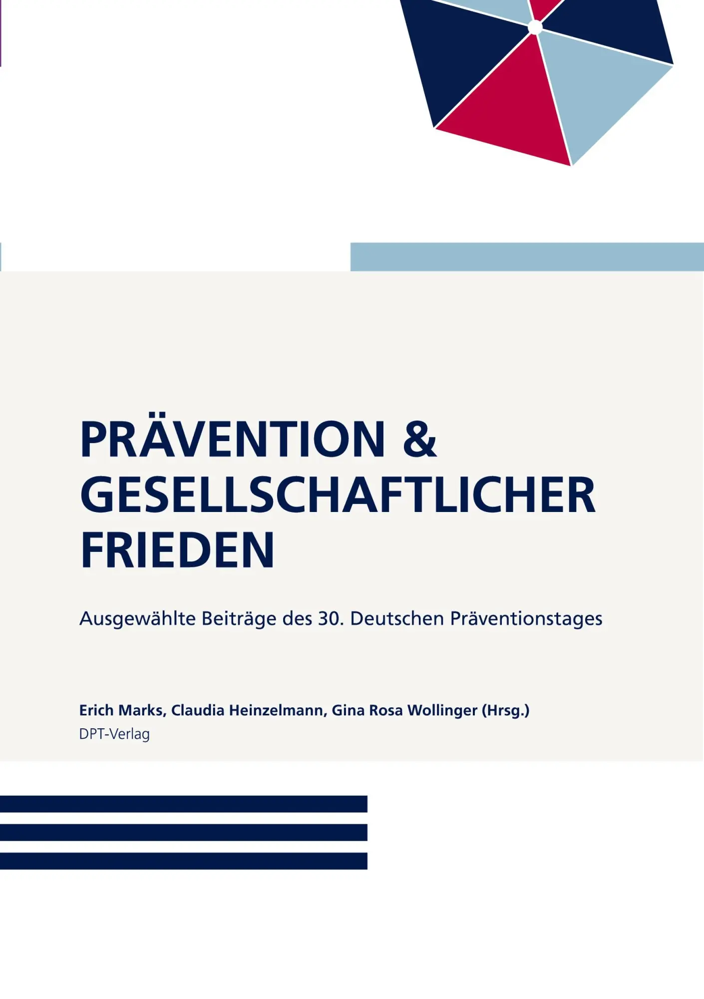 Cover: 9783911909044 | Prävention &amp; gesellschaftlicher Frieden | Erich Marks (u. a.) | Buch