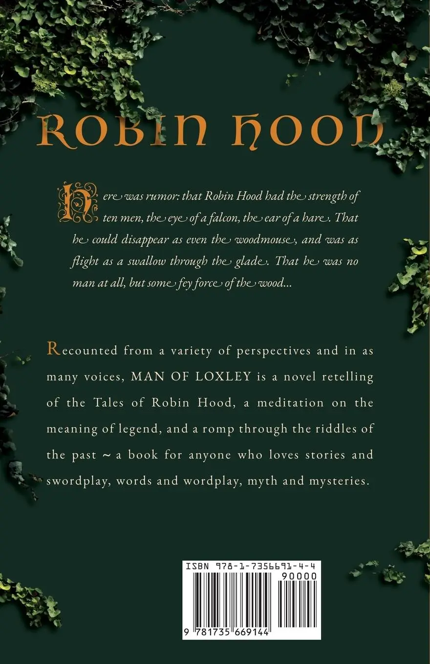 Rückseite: 9781735669144 | Man of Loxley | The New Tales of Robin Hood | John Bruce Leonard