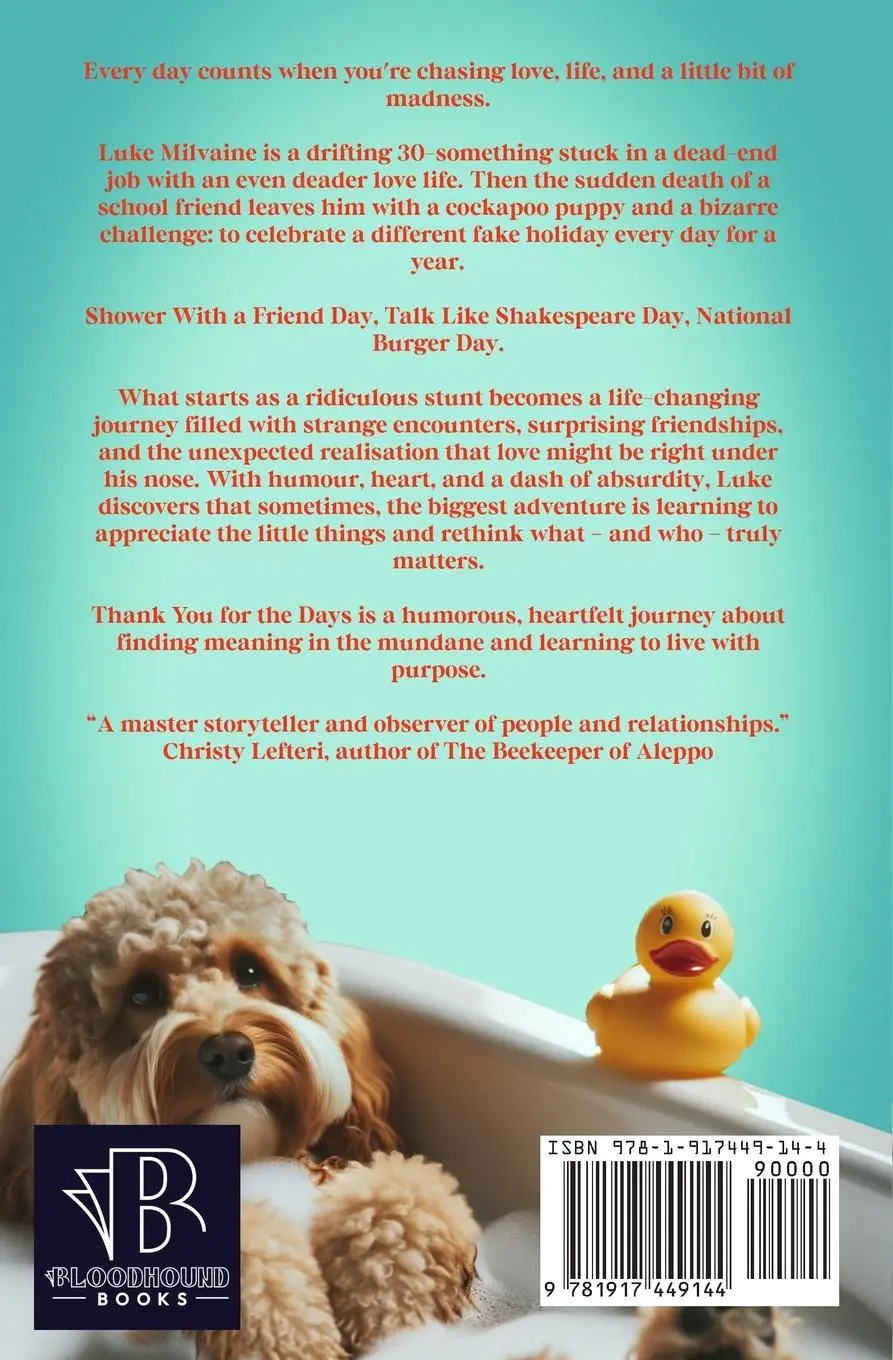 Rückseite: 9781917449144 | Thank You For The Days | Dan Brotzel | Taschenbuch | Englisch | 2024