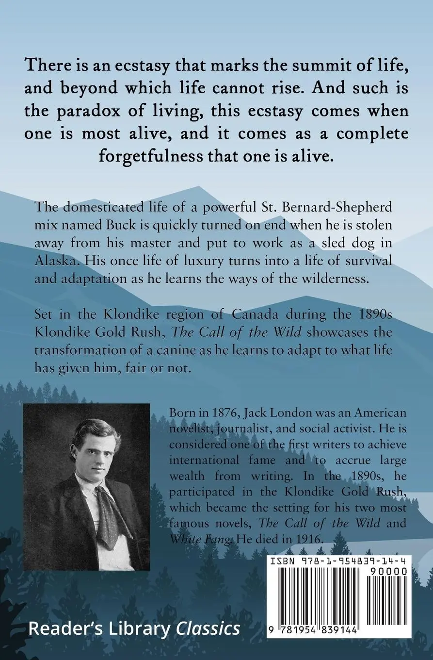 Rückseite: 9781954839144 | The Call of the Wild (Reader's Library Classics) | Jack London | Buch