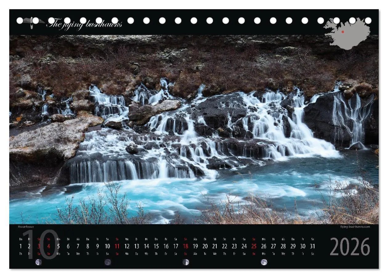 Bild: 9783457279144 | Island Blickwinkel 2026 (Tischkalender 2026 DIN A5 quer), CALVENDO...