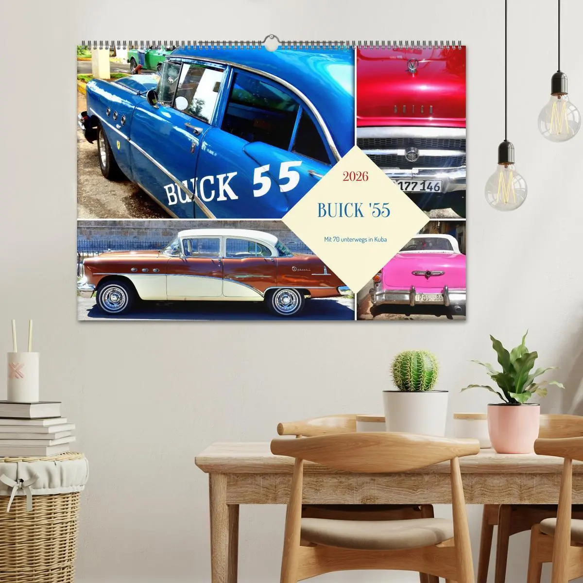 Bild: 9783457349144 | BUICK '55 - Mit 70 unterwegs in Kuba (Wandkalender 2026 DIN A2...