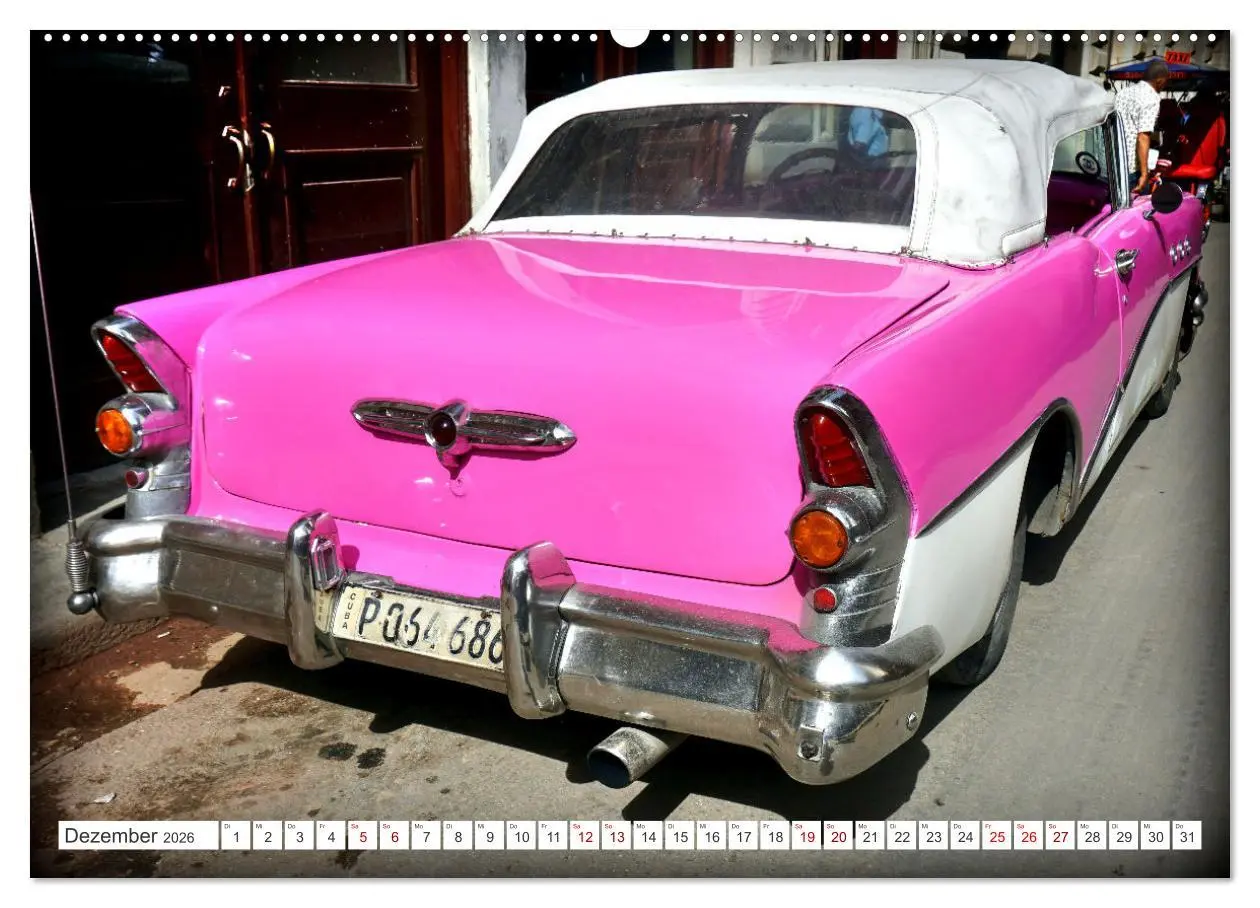 Bild: 9783457349144 | BUICK '55 - Mit 70 unterwegs in Kuba (Wandkalender 2026 DIN A2...