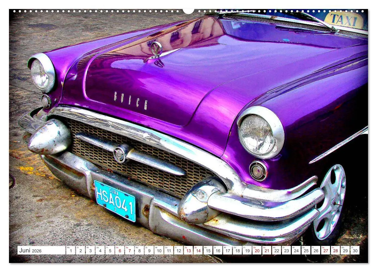 Bild: 9783457349144 | BUICK '55 - Mit 70 unterwegs in Kuba (Wandkalender 2026 DIN A2...