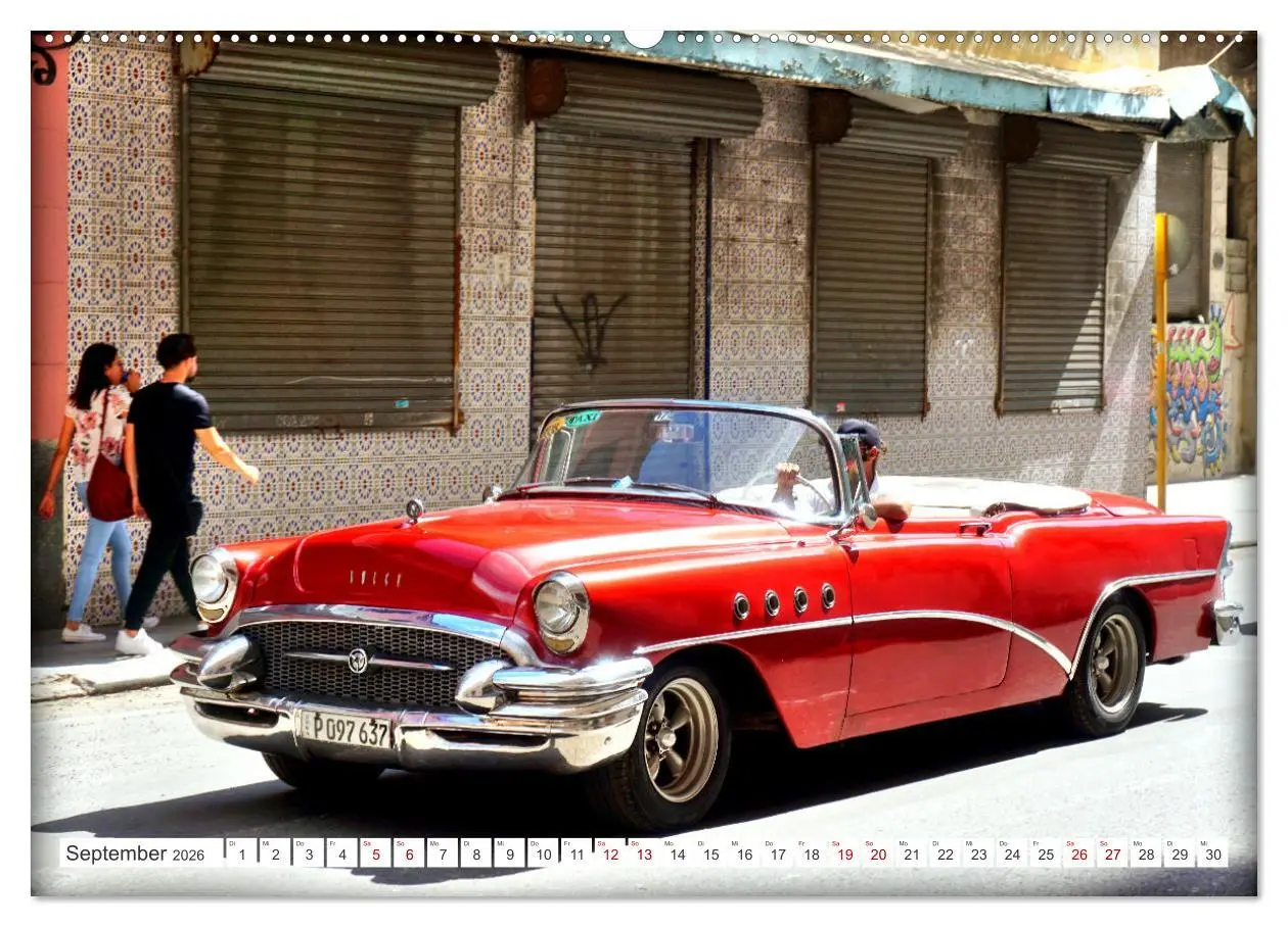 Bild: 9783457349144 | BUICK '55 - Mit 70 unterwegs in Kuba (Wandkalender 2026 DIN A2...